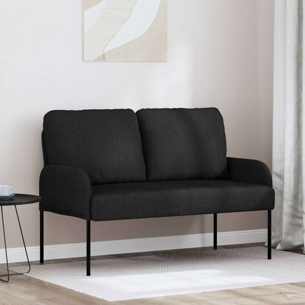 Produktbild för Soffor med kudde 110cm Svart Plywood