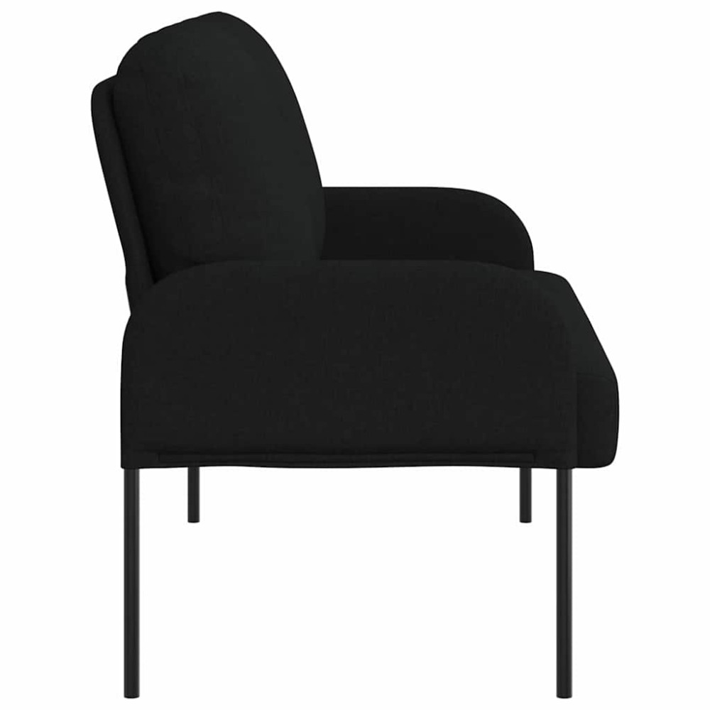 Produktbild för Soffor med kudde 110cm Svart Plywood