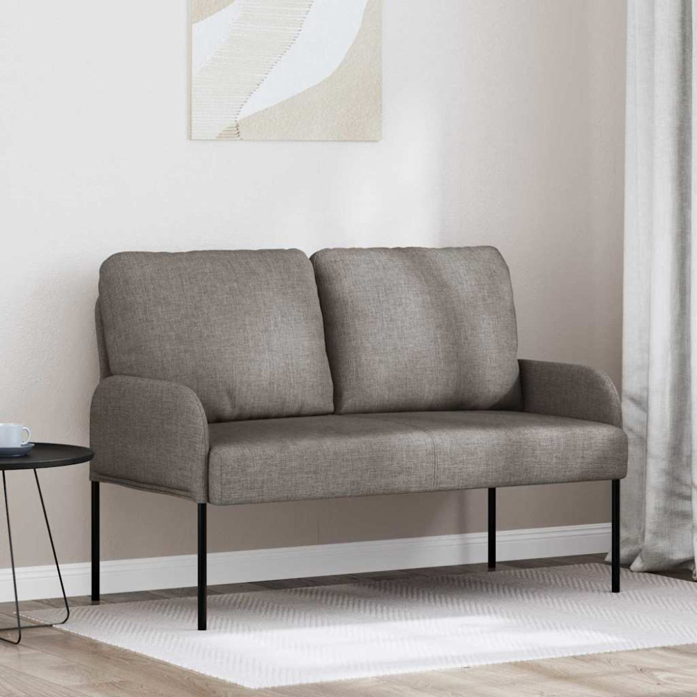 Produktbild för Soffor med kudde 110cm Taupe Plywood