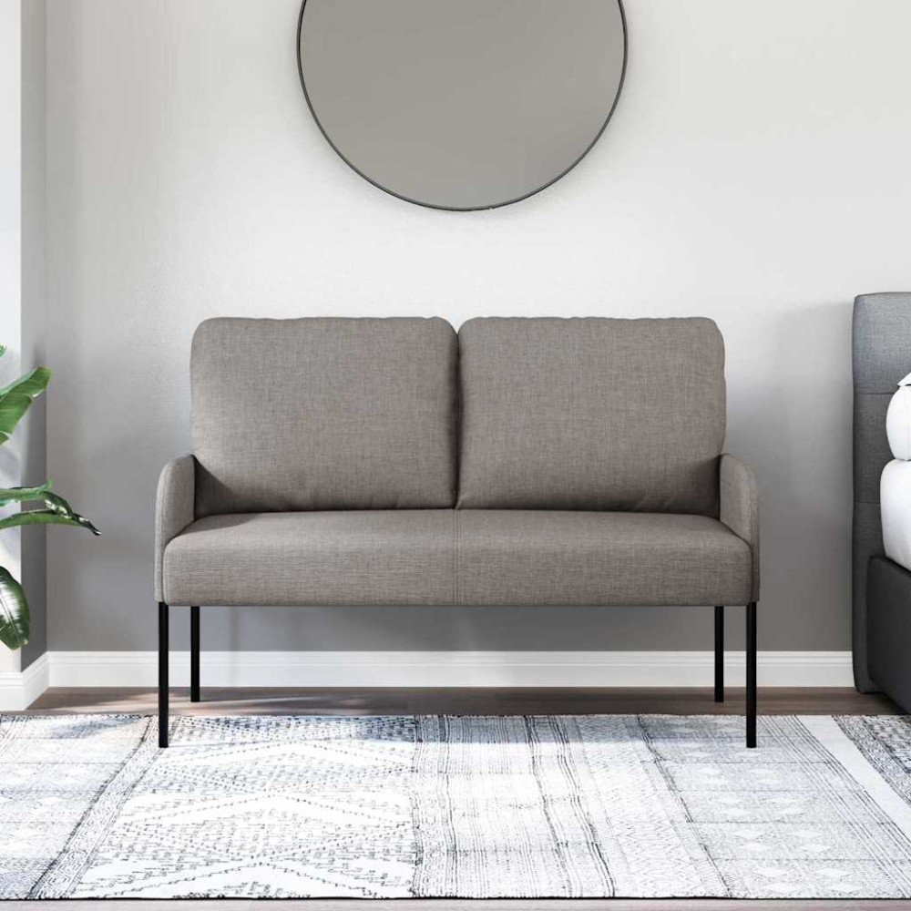 Produktbild för Soffor med kudde 110cm Taupe Plywood
