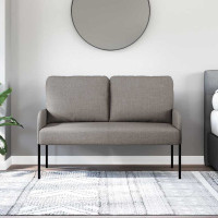 Produktbild för Soffor med kudde 110cm Taupe Plywood