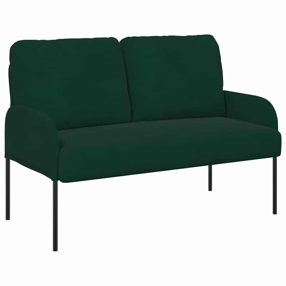 Produktbild för Soffor med kudde 110cm Mörkgrön Plywood