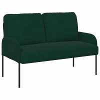 Produktbild för Soffor med kudde 110cm Mörkgrön Plywood