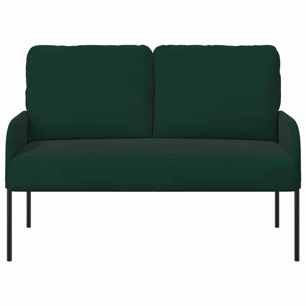 Produktbild för Soffor med kudde 110cm Mörkgrön Plywood
