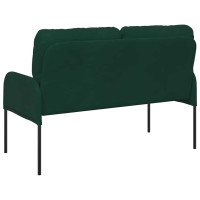 Produktbild för Soffor med kudde 110cm Mörkgrön Plywood