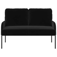 Produktbild för Soffor med kudde 110cm Svart Plywood