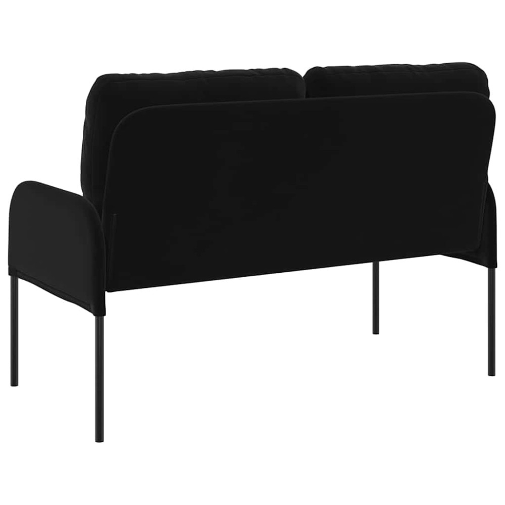 Produktbild för Soffor med kudde 110cm Svart Plywood