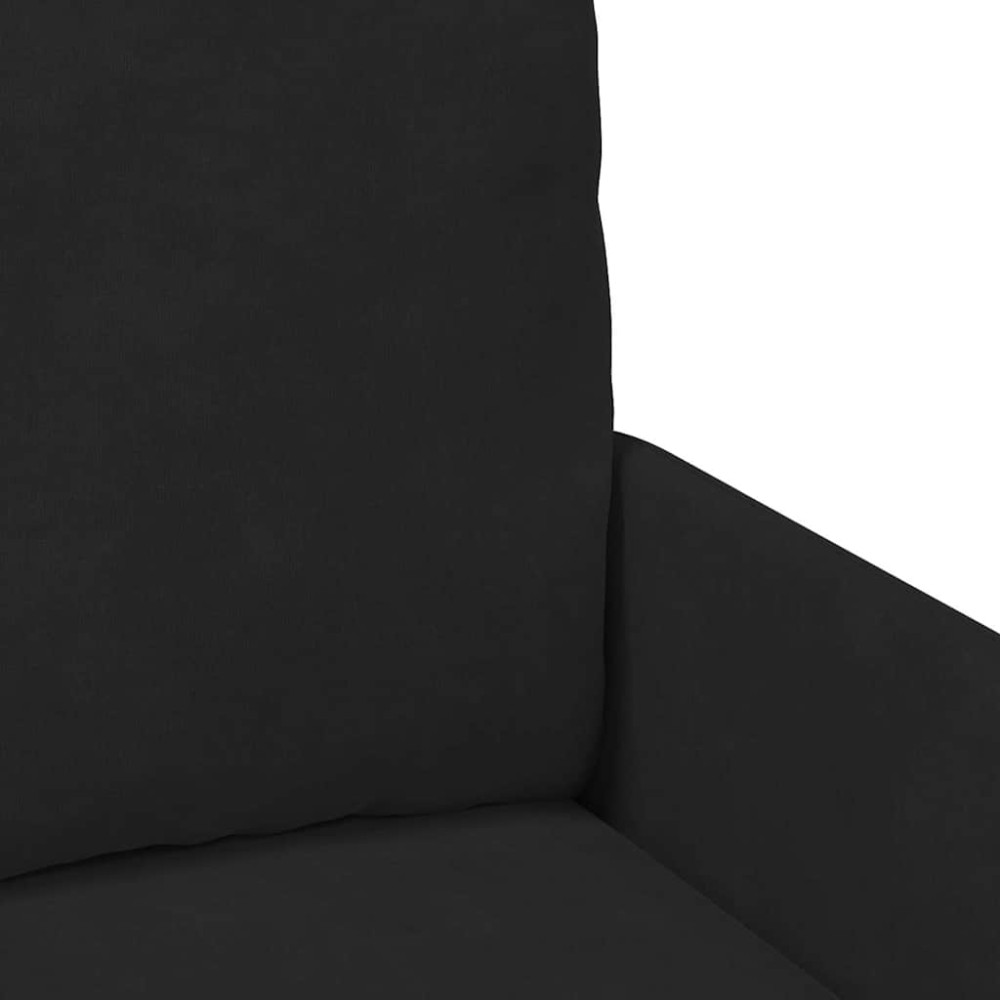Produktbild för Soffor med kudde 110cm Svart Plywood