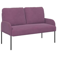 Produktbild för Soffor med kudde 110cm Lila Plywood