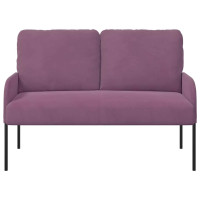 Produktbild för Soffor med kudde 110cm Lila Plywood