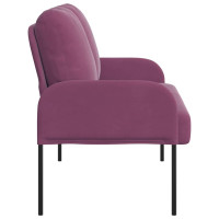 Produktbild för Soffor med kudde 110cm Lila Plywood