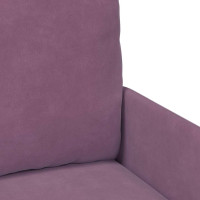 Produktbild för Soffor med kudde 110cm Lila Plywood