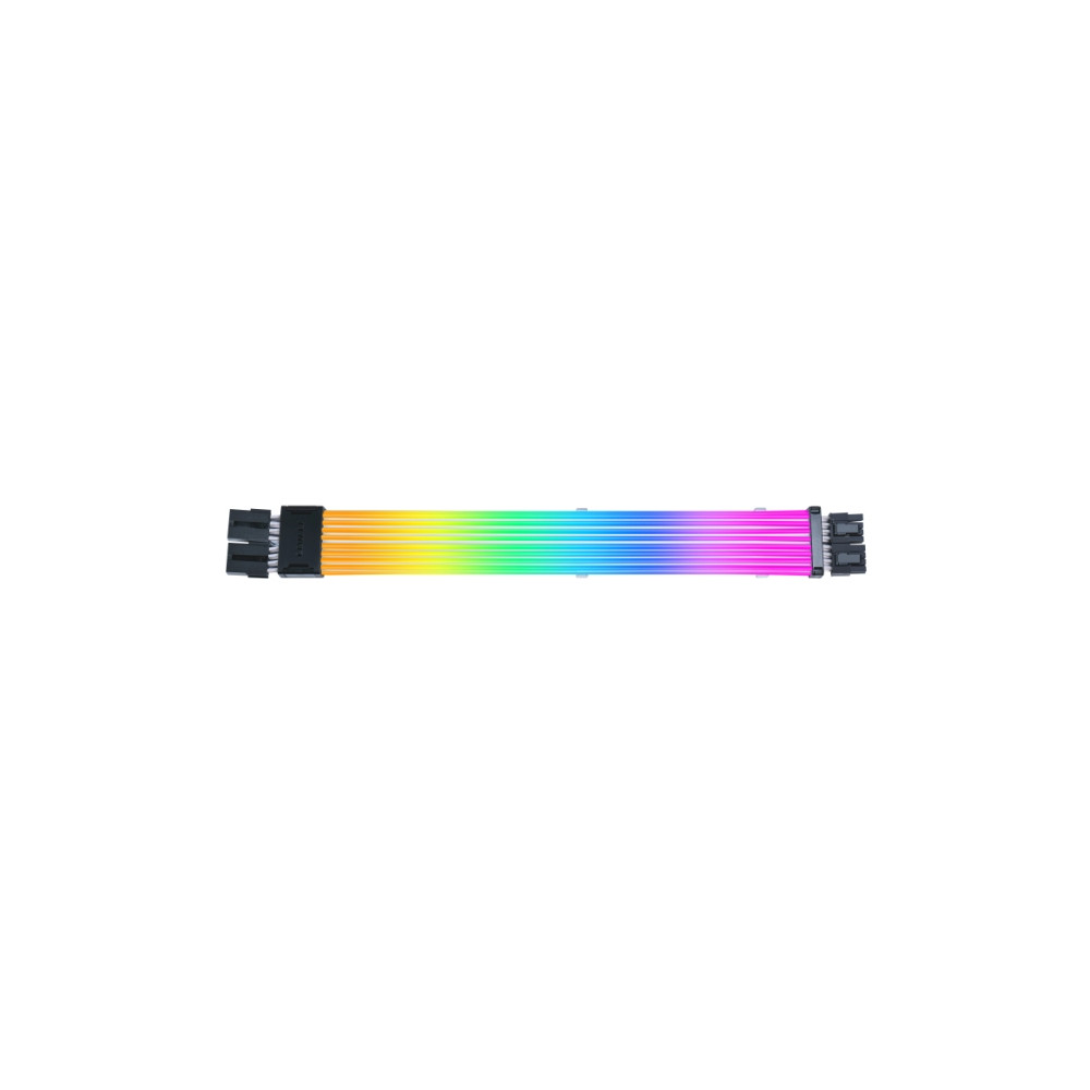 Produktbild för Lian Li PW8-1W-CPU, 2×8-PIN, Hane/Hona-kontakt, Silikon, Ter...