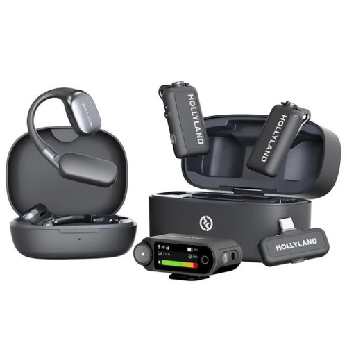 Hollyland Hollyland LARK MAX 2 Ultimate Combo OWS med monitorheadset +...
