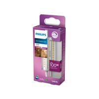 Produktbild för Philips - LED-glödlampa - form: majs - R7s - 14 W - vitt ljus - 3000 K