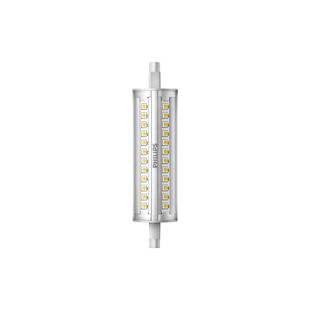 Produktbild för Philips - LED-glödlampa - form: majs - R7s - 14 W - vitt ljus - 3000 K