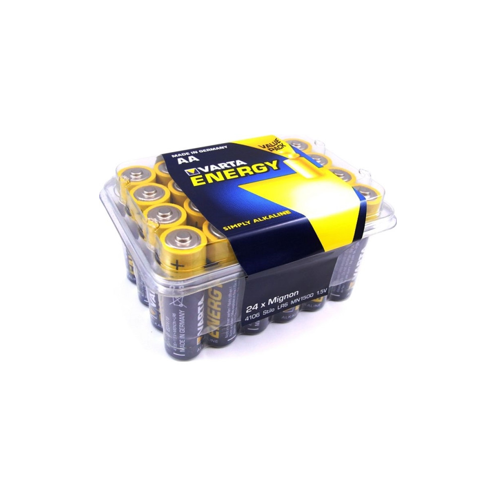 Produktbild för Varta Energy 4106 batteri - 24 x AA-typ - alkaliskt