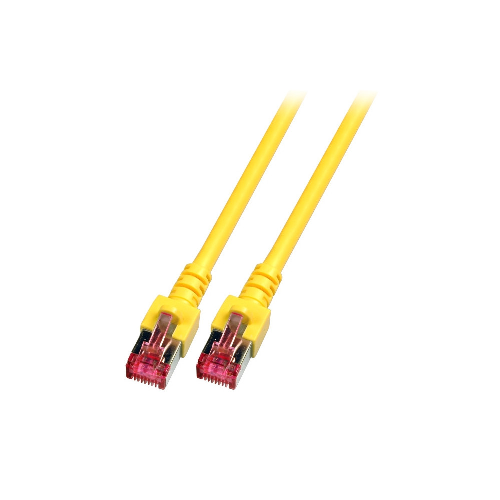 Produktbild för EFB-Elektronik ECOLAN patch-kabel - 15 cm - gul