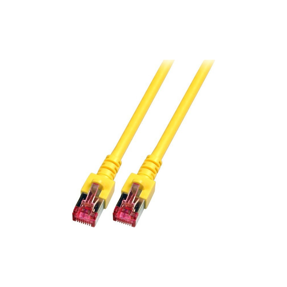 Produktbild för EFB-Elektronik ECOLAN patch-kabel - 15 cm - gul
