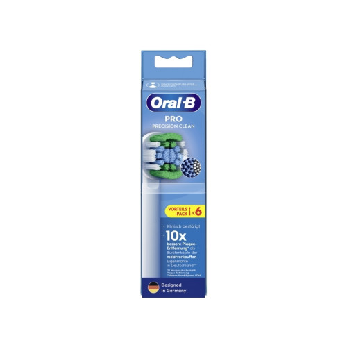 Braun Oral-B Precision Clean 860892, 6 styck, Vit, Oral-B, 60 mm,...