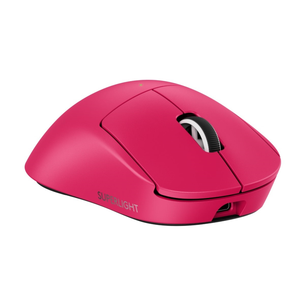 Produktbild för Logitech G PRO X SUPERLIGHT 2 DEX - mus - gaming - 2.4 GHz, USB - rosa