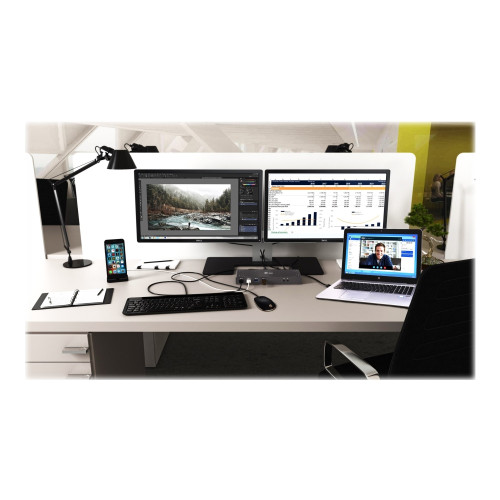 i-tec i-Tec USB-C / USB-A 3.0 4K Dual Video Docking Station - dockningsstation - USB-C - 1GbE
