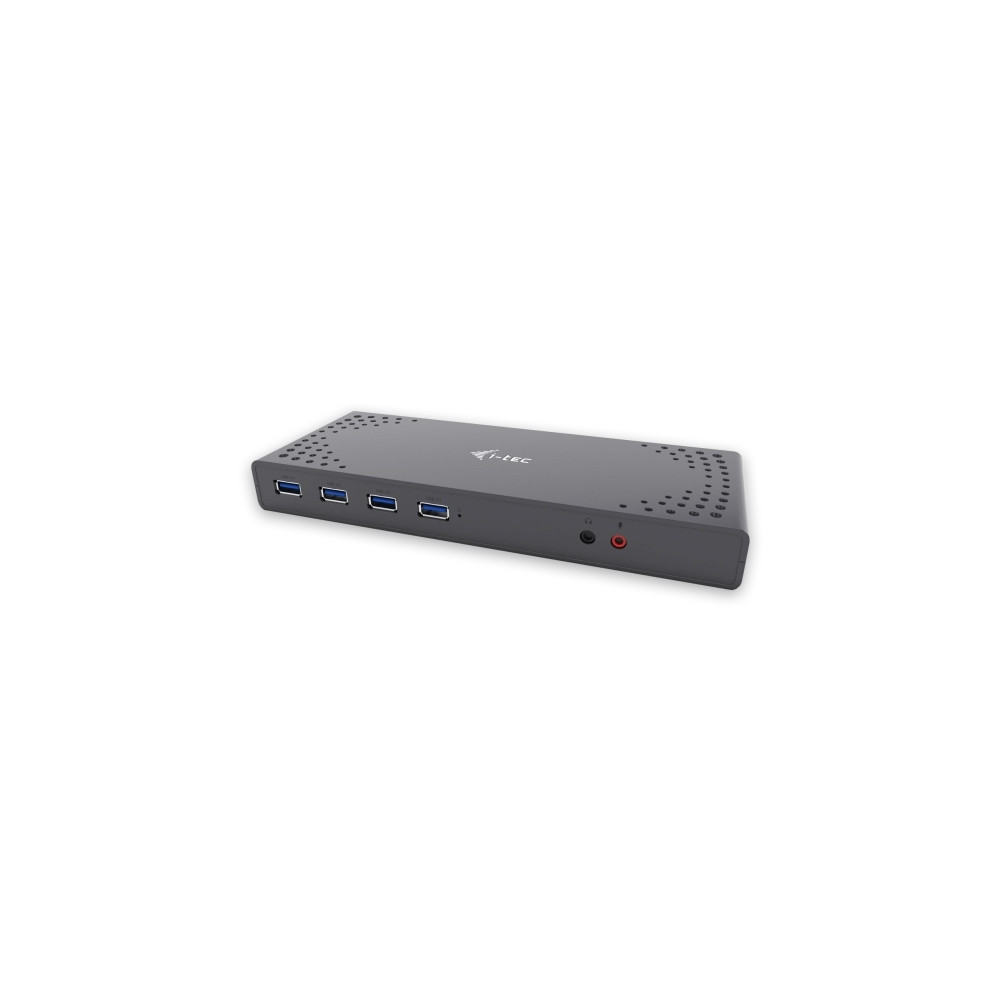 Produktbild för i-Tec USB-C / USB-A 3.0 4K Dual Video Docking Station - dockningsstation - USB-C - 1GbE