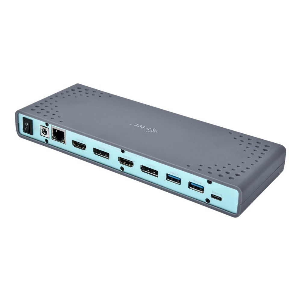 Produktbild för i-Tec USB-C / USB-A 3.0 4K Dual Video Docking Station - dockningsstation - USB-C - 1GbE