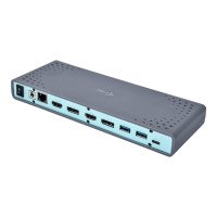Produktbild för i-Tec USB-C / USB-A 3.0 4K Dual Video Docking Station - dockningsstation - USB-C - 1GbE