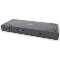 Produktbild för i-Tec USB-C / USB-A 3.0 4K Dual Video Docking Station - dockningsstation - USB-C - 1GbE