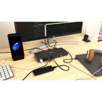 Produktbild för i-Tec USB-C / USB-A 3.0 4K Dual Video Docking Station - dockningsstation - USB-C - 1GbE