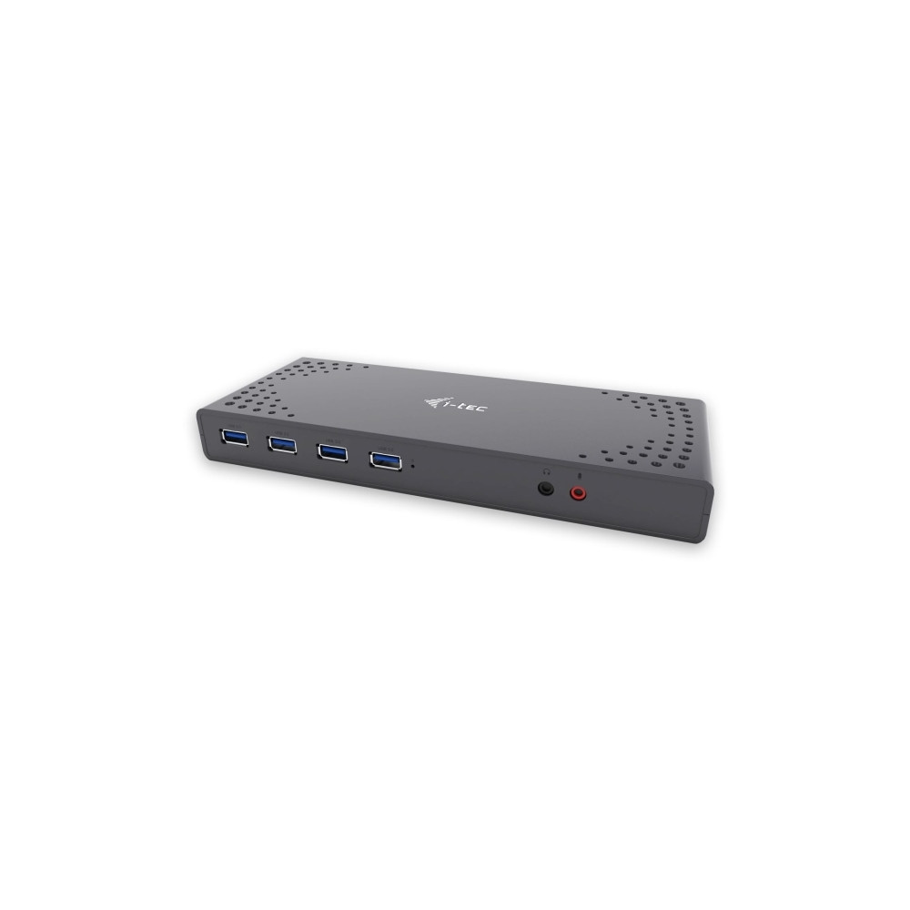 Produktbild för i-Tec USB-C / USB-A 3.0 4K Dual Video Docking Station - dockningsstation - USB-C - 1GbE