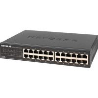 Produktbild för NETGEAR GS324v2 - switch - 24 portar - ohanterad - rackmonterbar