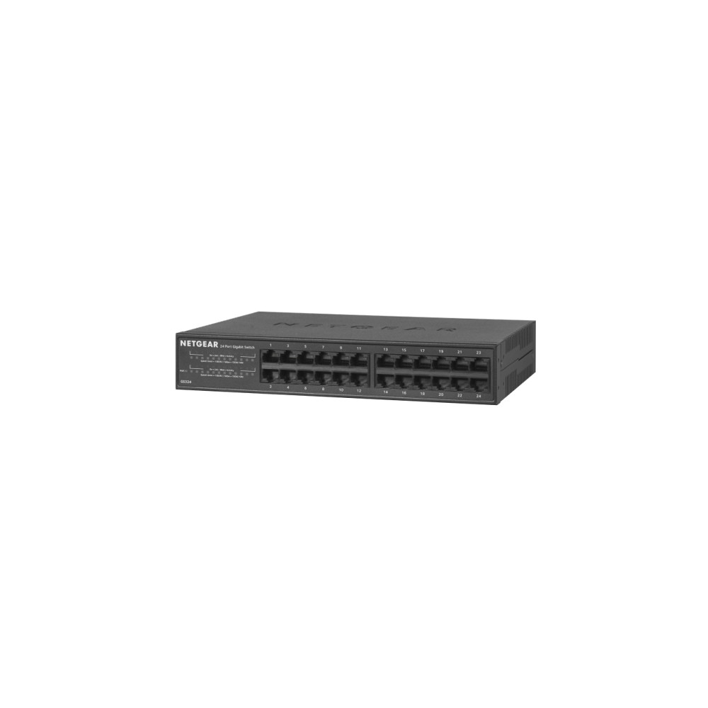 Produktbild för NETGEAR GS324v2 - switch - 24 portar - ohanterad - rackmonterbar
