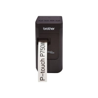 Produktbild för Brother P-Touch PT-P750W - etikettskrivare - svartvit - termisk överföring