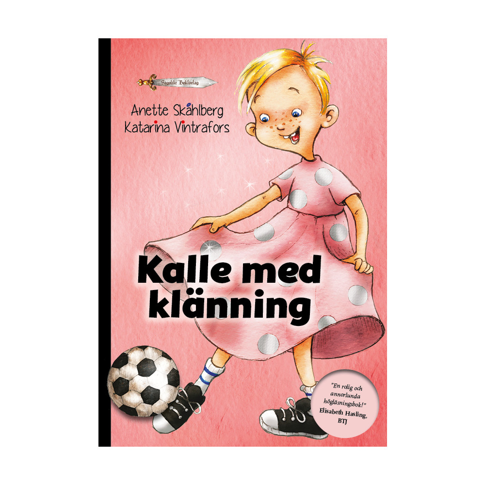 Produktbild för Kalle med klänning (bok, kartonnage)