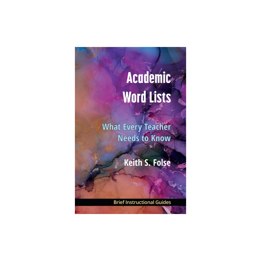 Produktbild för Academic Word Lists (häftad, eng)