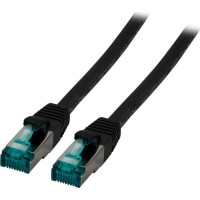 Produktbild för EFB-Elektronik patch-kabel - 25 cm - svart