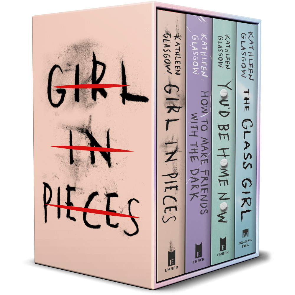 Produktbild för Kathleen Glasgow 4-Book Boxed Set: Girl in Pieces; How to Make Friends with the Dark; You'd Be Home Now; The Glass Girl (häftad, eng)