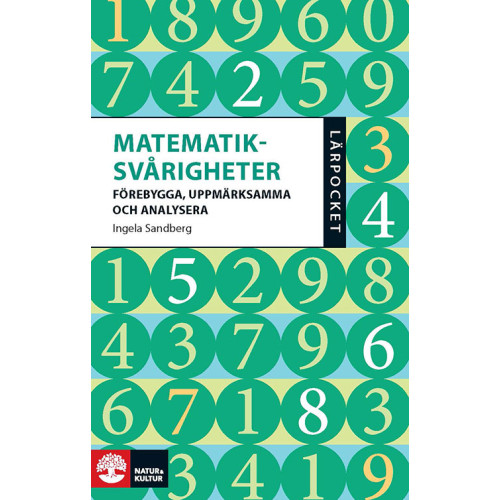 Ingela Sandberg Lärpocket Matematiksvårigheter : förebygga, uppmärksamma och analysera (häftad)