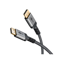 Produktbild för Goobay 65269, 2 m, DisplayPort, HDMI, Hankoppling, Hankoppli...