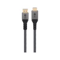 Produktbild för Goobay 65269, 2 m, DisplayPort, HDMI, Hankoppling, Hankoppli...