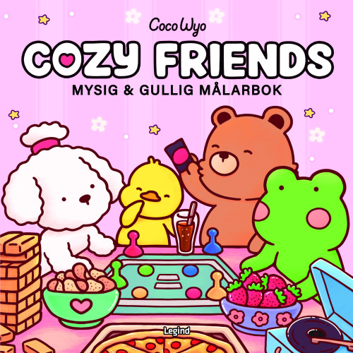 Coco Wyo Cozy Friends : Mysig och gullig Cozy Coloring målarbok från Coco Wyo (häftad)