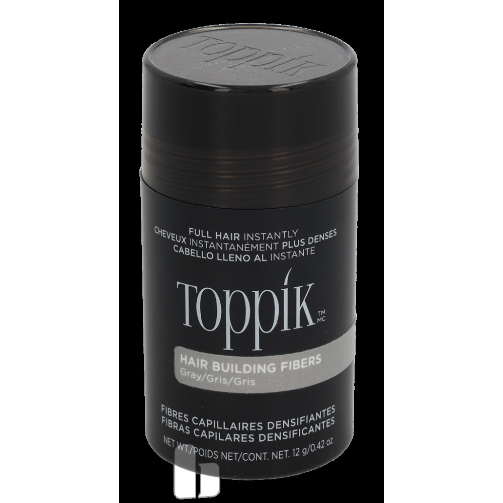 Produktbild för Toppik Hair Building Fibers - Grey 12 gram Unisex