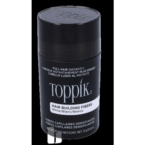 Toppik Toppik Hair Building Fibers - White 12 gram Unisex