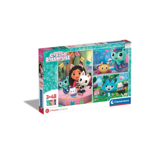 Clementoni Clementoni Gabby’s Dollhouse, 48 styck, Tecknade serier, 5 Å...