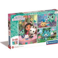 Produktbild för Clementoni Gabby’s Dollhouse, 48 styck, Tecknade serier, 5 Å...