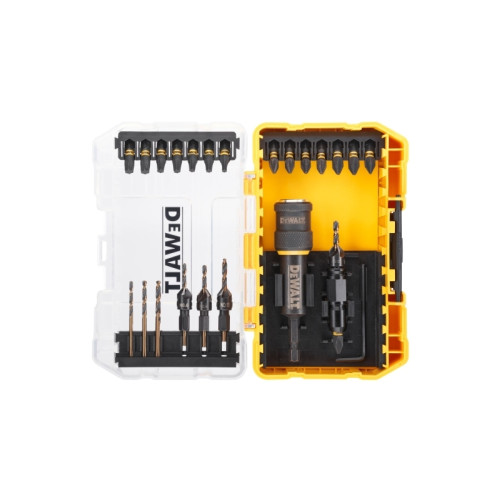 DeWalt Borrmaskin DEWALT Sats med bits och munstycken 22 st "SUCK A...