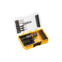Produktbild för Borrmaskin DEWALT Sats med bits och munstycken 22 st "SUCK A...
