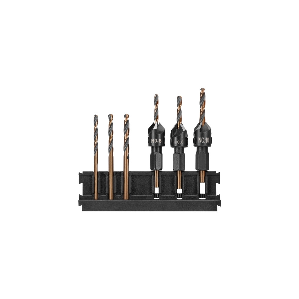 Produktbild för Borrmaskin DEWALT Sats med bits och munstycken 22 st "SUCK A...